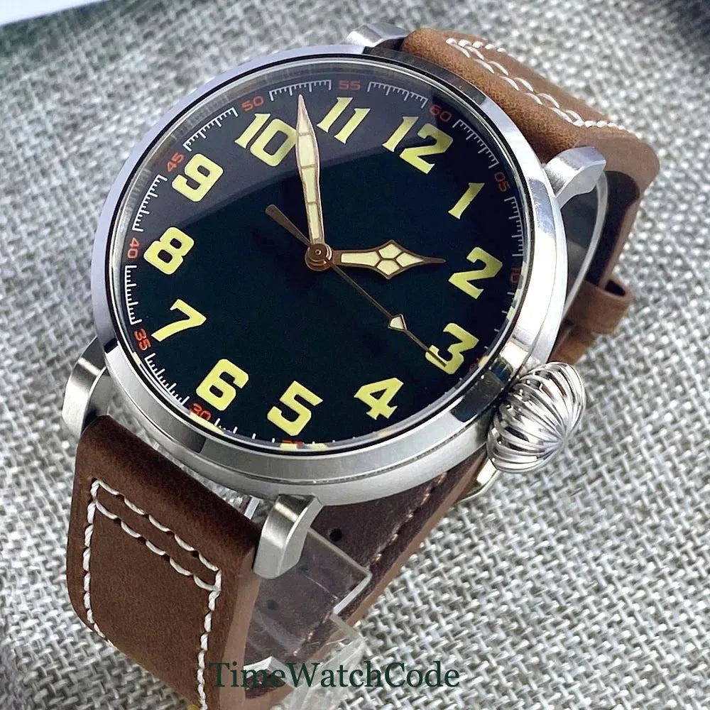 Men’s Bronze Automatic Diver Watch – Tandorio NH35 Expedition Series
