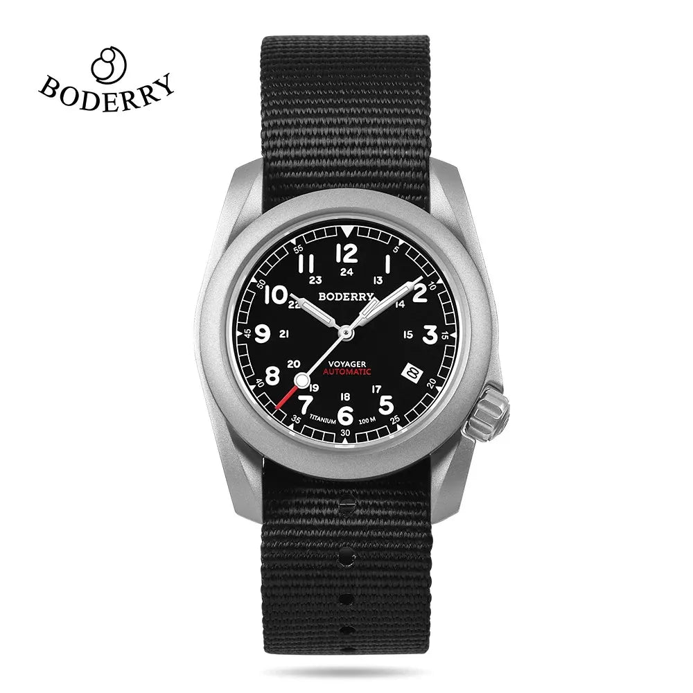 Men’s Bronze Field Watch – Boderry Voyager Automatic Series