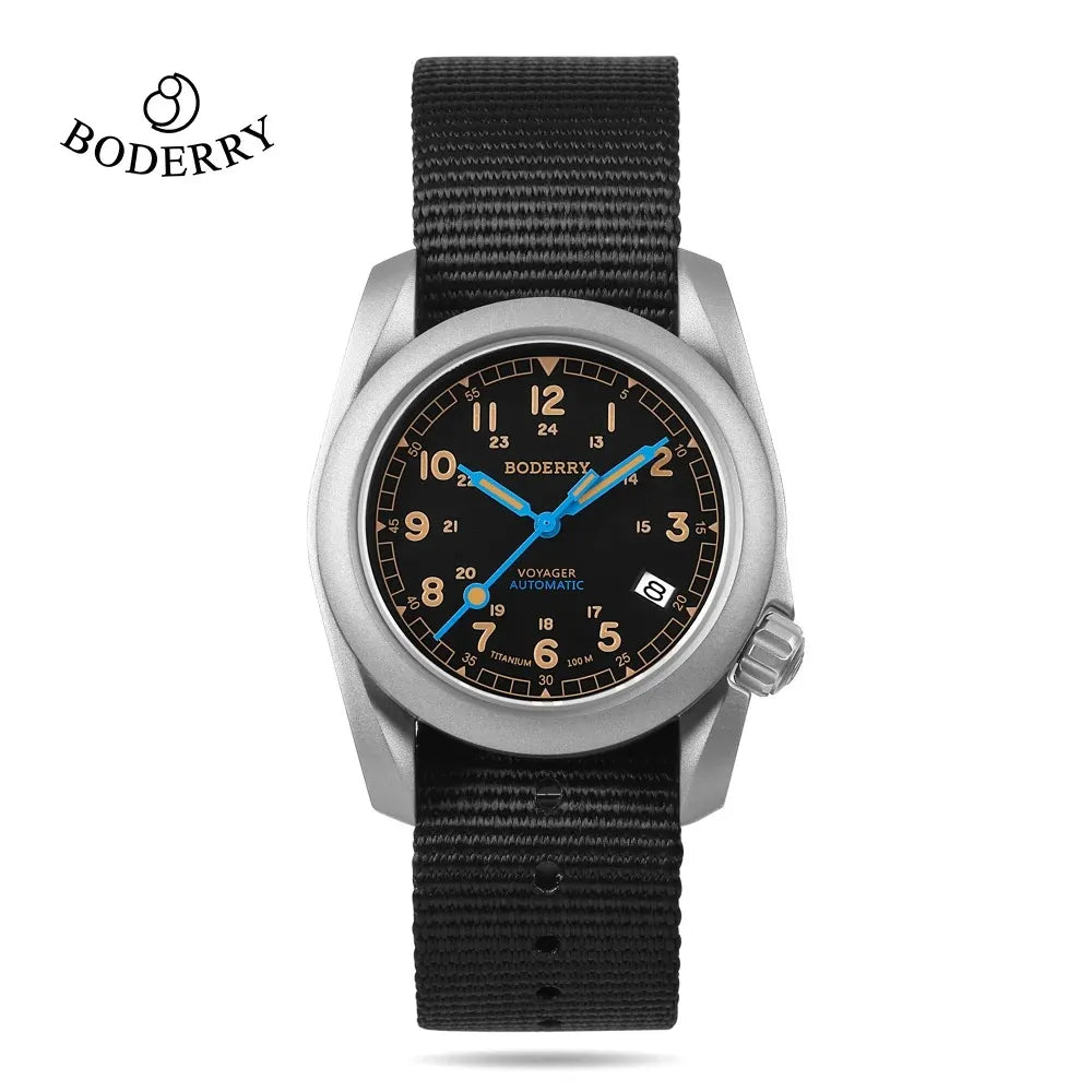 Men’s Bronze Field Watch – Boderry Voyager Automatic Series