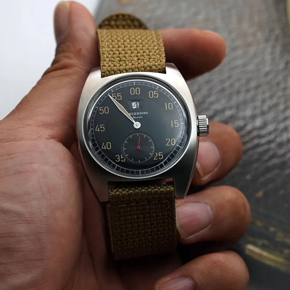 Men’s Bronze Jump Hour Watch – MERKUR ST17 Military Edition