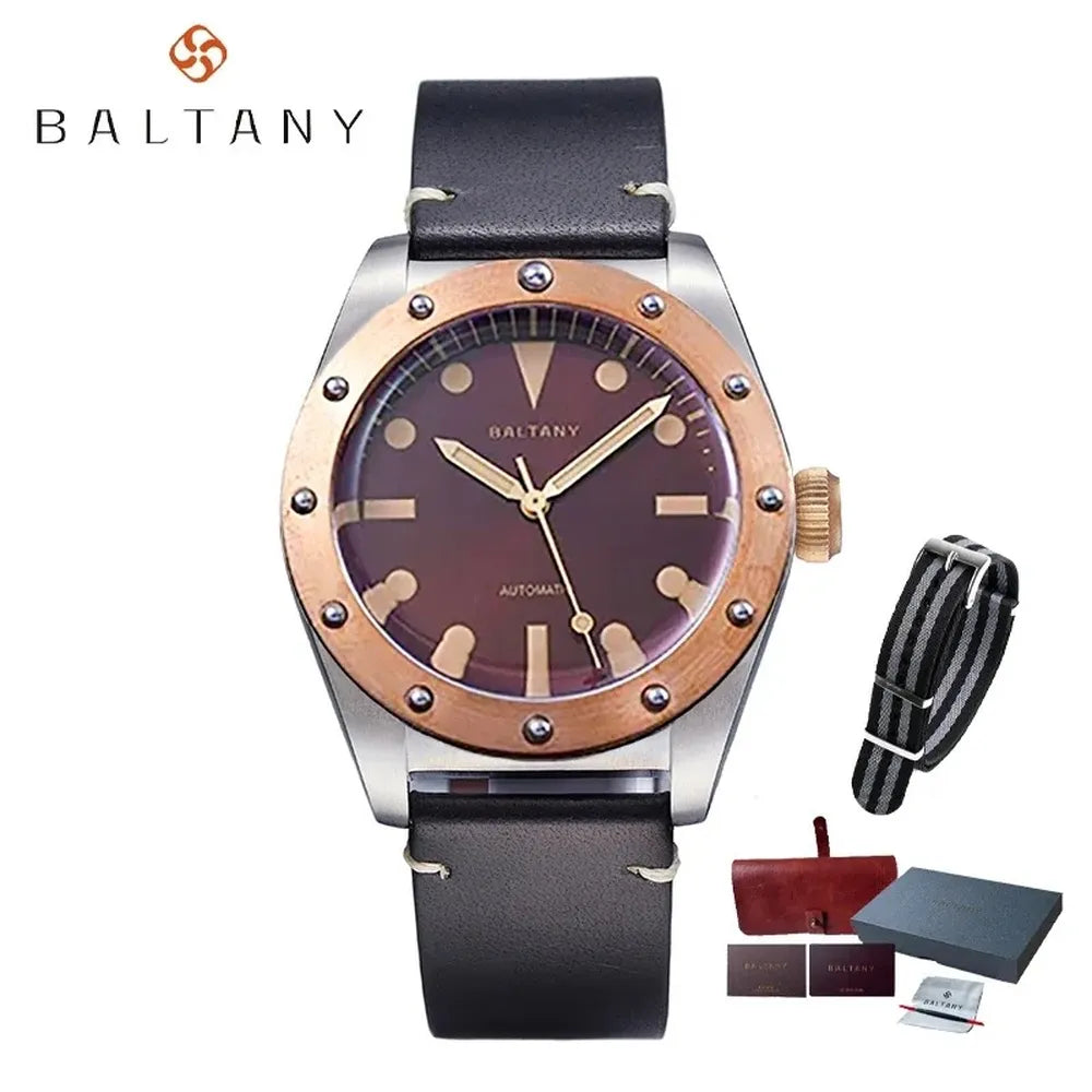 Men’s Bronze Sailing Watch – Baltany 2025 Sailing Series Automatic
