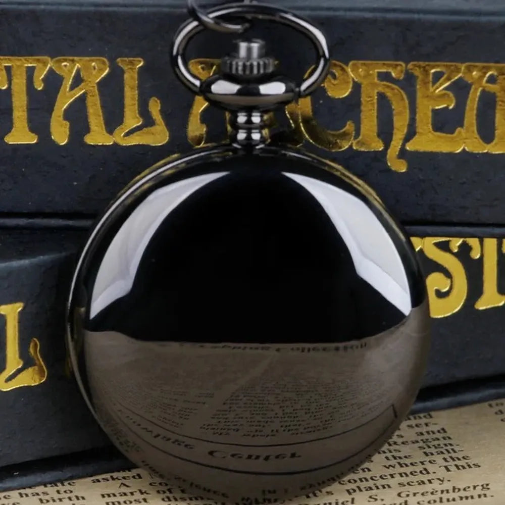 Unisex Gold Quartz Pocket Watch – Shuhang Heritage Pendant Edition