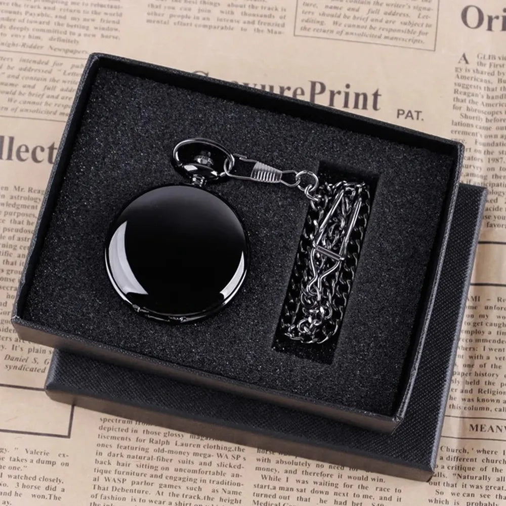 Unisex Gold Quartz Pocket Watch – Shuhang Heritage Pendant Edition