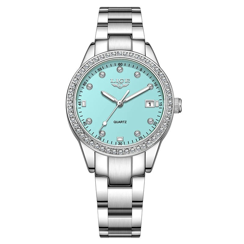 Women’s Diamond-Set Quartz Watch – Rexyle Celestia Edition