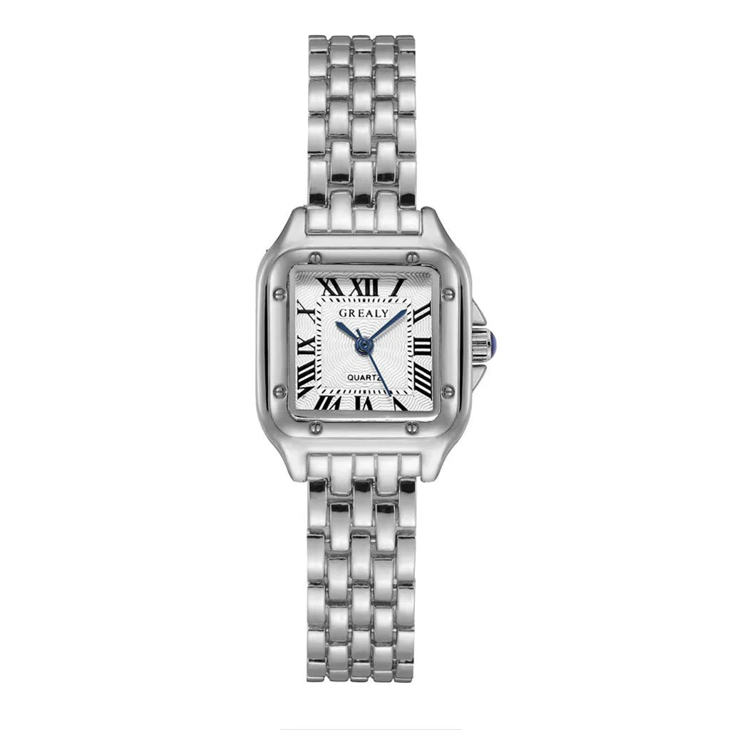 Women’s Gold Square Quartz Watch – Rexyle Veris Edition
