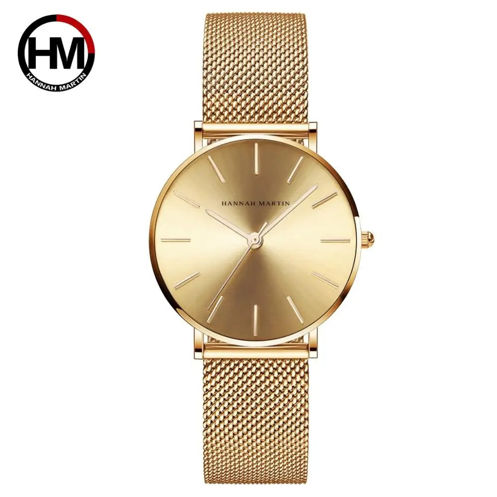 Women’s Rose Gold Quartz Watch – Rexyle Liora Edition