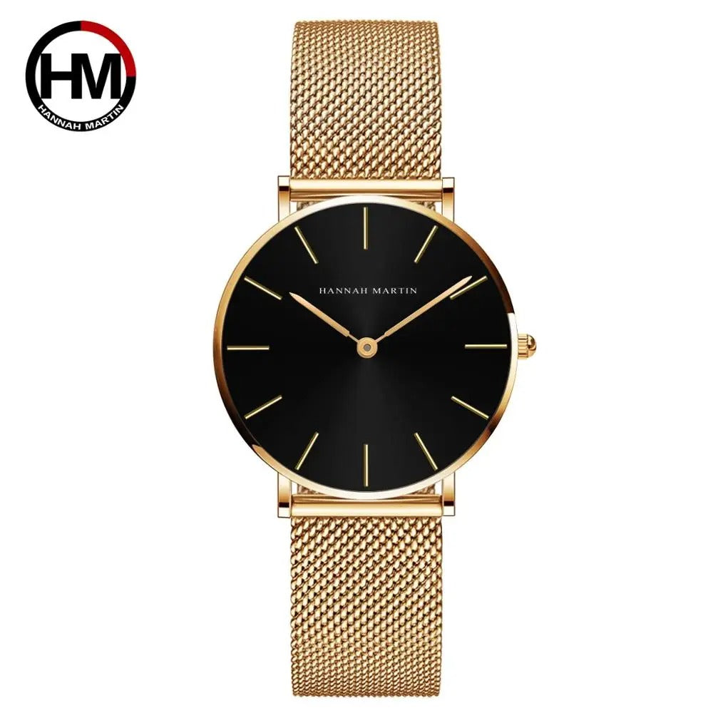Women’s Rose Gold Quartz Watch – Rexyle Liora Edition