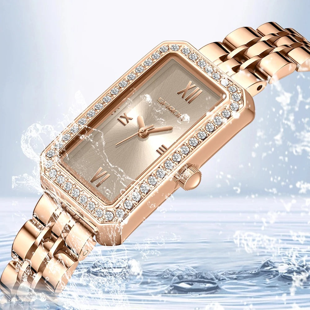 Women’s Green Dial Quartz Watch – Rexyle Virelle Edition