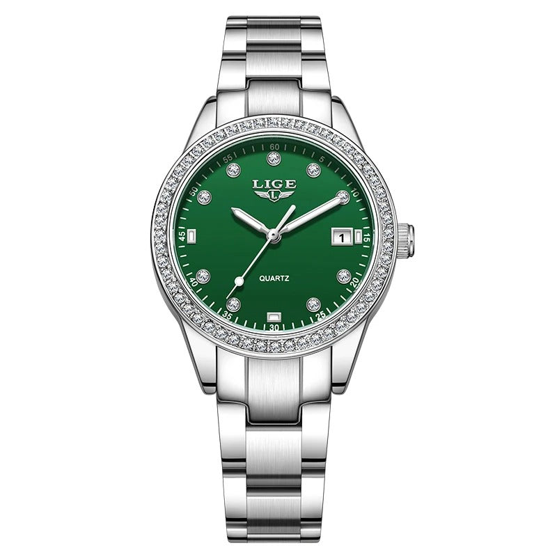 Women’s Diamond-Set Quartz Watch – Rexyle Celestia Edition