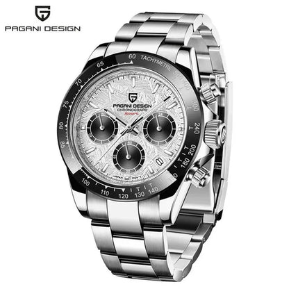 Men’s 40mm Retro Chronograph Watch – Rexyle Pagani V2 Quartz Edition