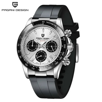 Men’s 40mm Retro Chronograph Watch – Rexyle Pagani V2 Quartz Edition