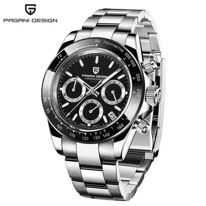 Men’s 40mm Retro Chronograph Watch – Rexyle Pagani V2 Quartz Edition