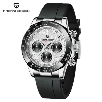 Men’s 40mm Retro Chronograph Watch – Rexyle Pagani V2 Quartz Edition