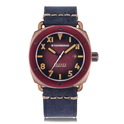 Men’s Bronze Automatic Dive Watch – Stalingrad Age Master Series