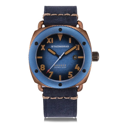 Men’s Bronze Automatic Dive Watch – Stalingrad Age Master Series