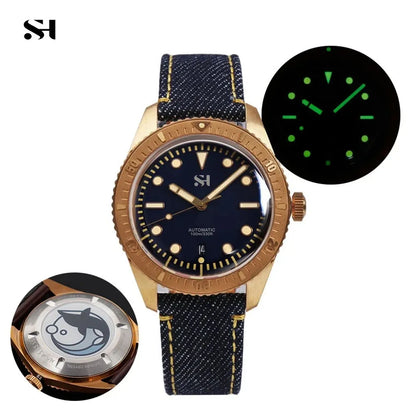 Men’s Bronze Mechanical Watch – TooFac SH Limited Edition