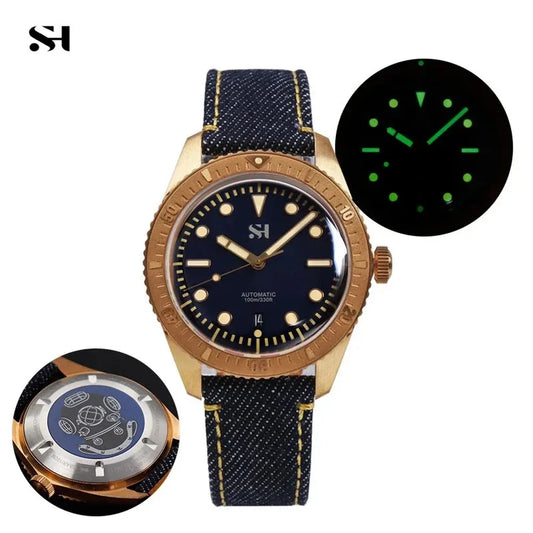 Men’s Bronze Mechanical Watch – TooFac SH Limited Edition