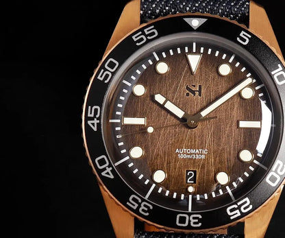 Men’s Bronze Mechanical Watch – TooFac SH Limited Edition