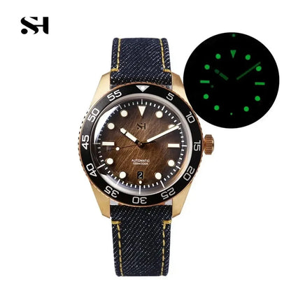 Men’s Bronze Mechanical Watch – TooFac SH Limited Edition