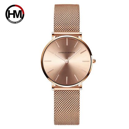 Women’s Rose Gold Quartz Watch – Rexyle Liora Edition