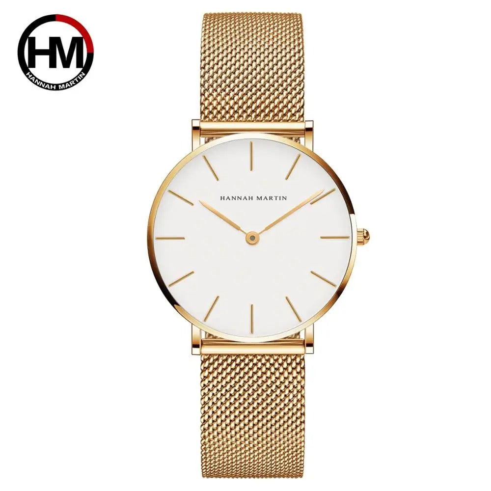 Women’s Rose Gold Quartz Watch – Rexyle Liora Edition