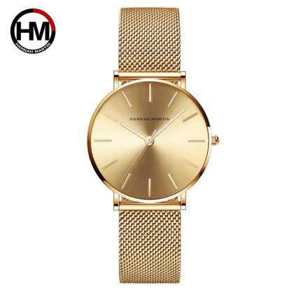 Women’s Rose Gold Quartz Watch – Rexyle Liora Edition