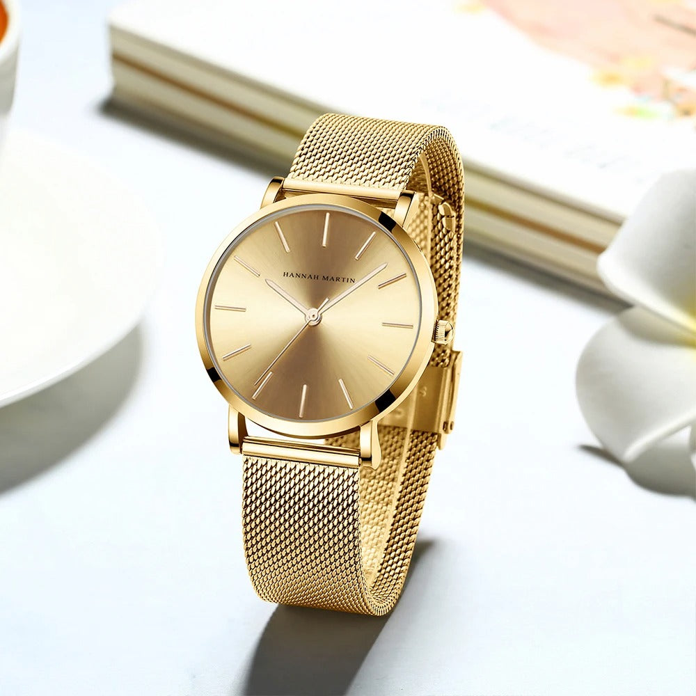 Women’s Rose Gold Quartz Watch – Rexyle Liora Edition