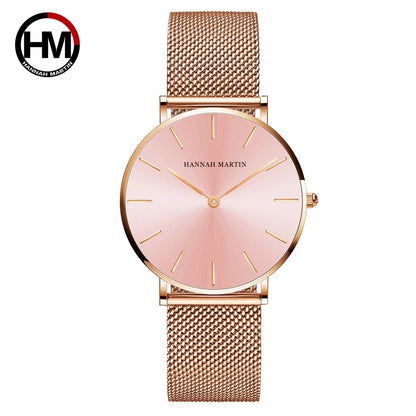 Women’s Rose Gold Quartz Watch – Rexyle Liora Edition